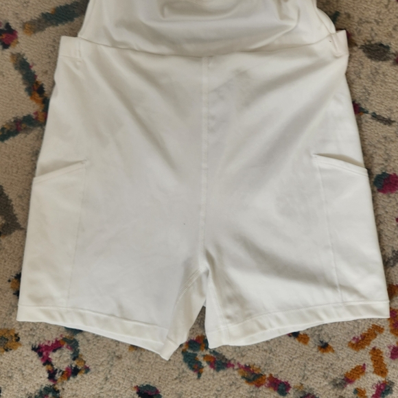 All in Motion White Chemise with Black Trim - Picture 7 of 7